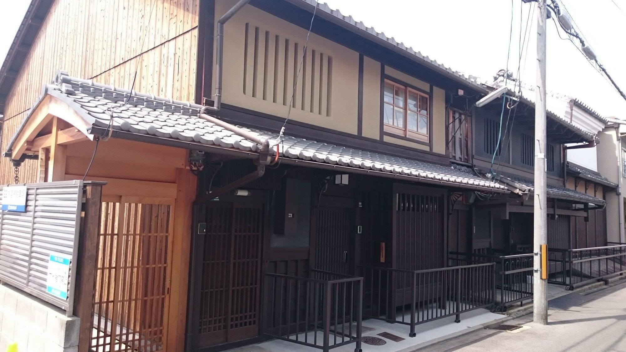 Nishijin Kyomachiya Byakko-Tei Apartment Kyoto Exterior photo